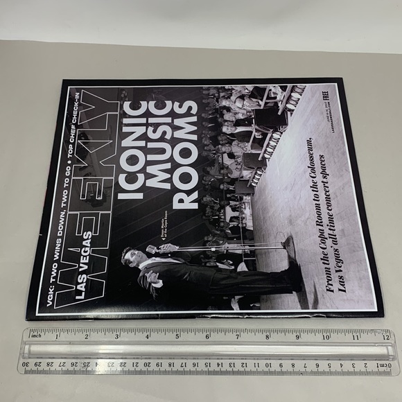 Iconic Music Rooms Las Vegas Weekly Paper Magazine used Lucy Ball on cover - Picture 6 of 10